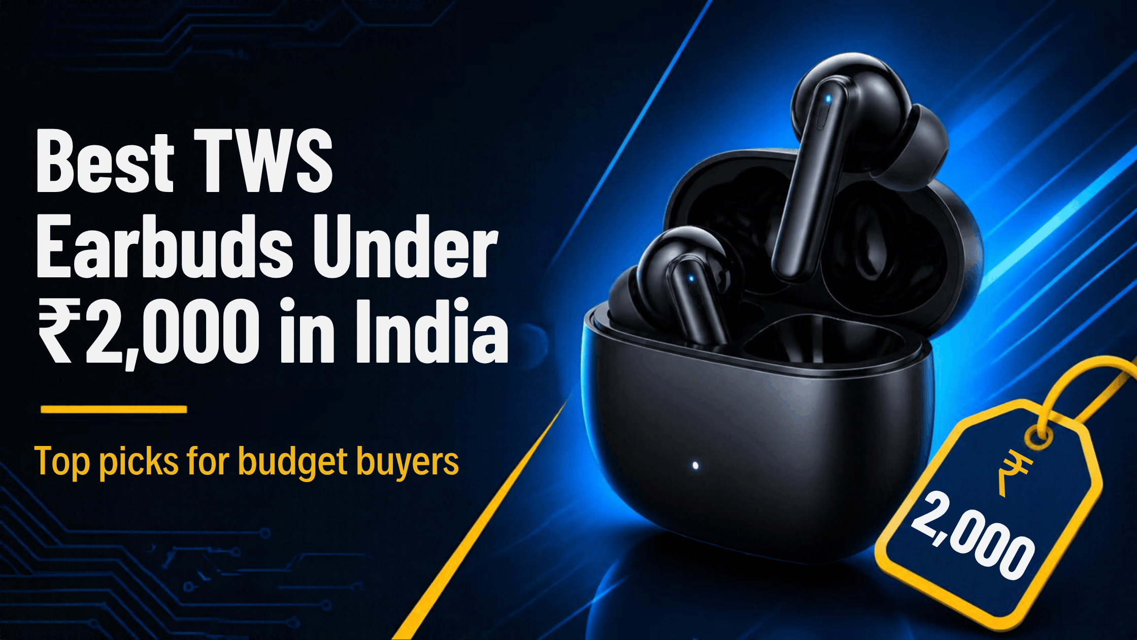 Best TWS Ear Buds Under 2000 Rupees In India With Noise Cancelation 2026